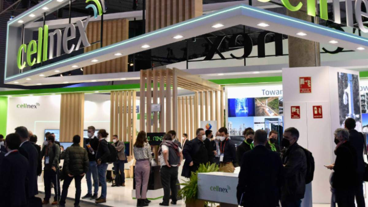 Espacio de exposición de Cellnex en el MWC 2025 (1)