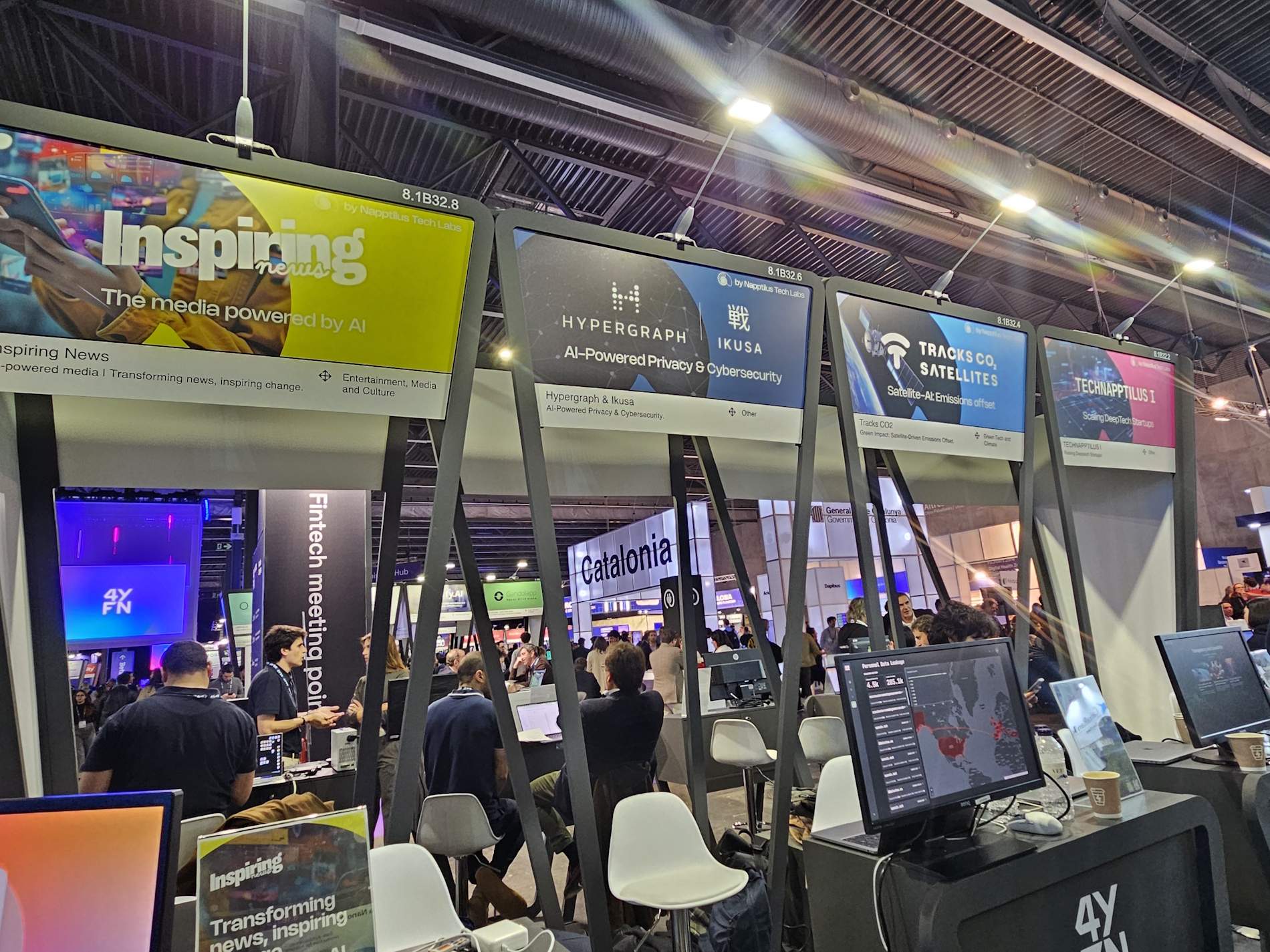 Napptilus Tech Labs presenta ocho startups disruptivas en el marco del 4YFN