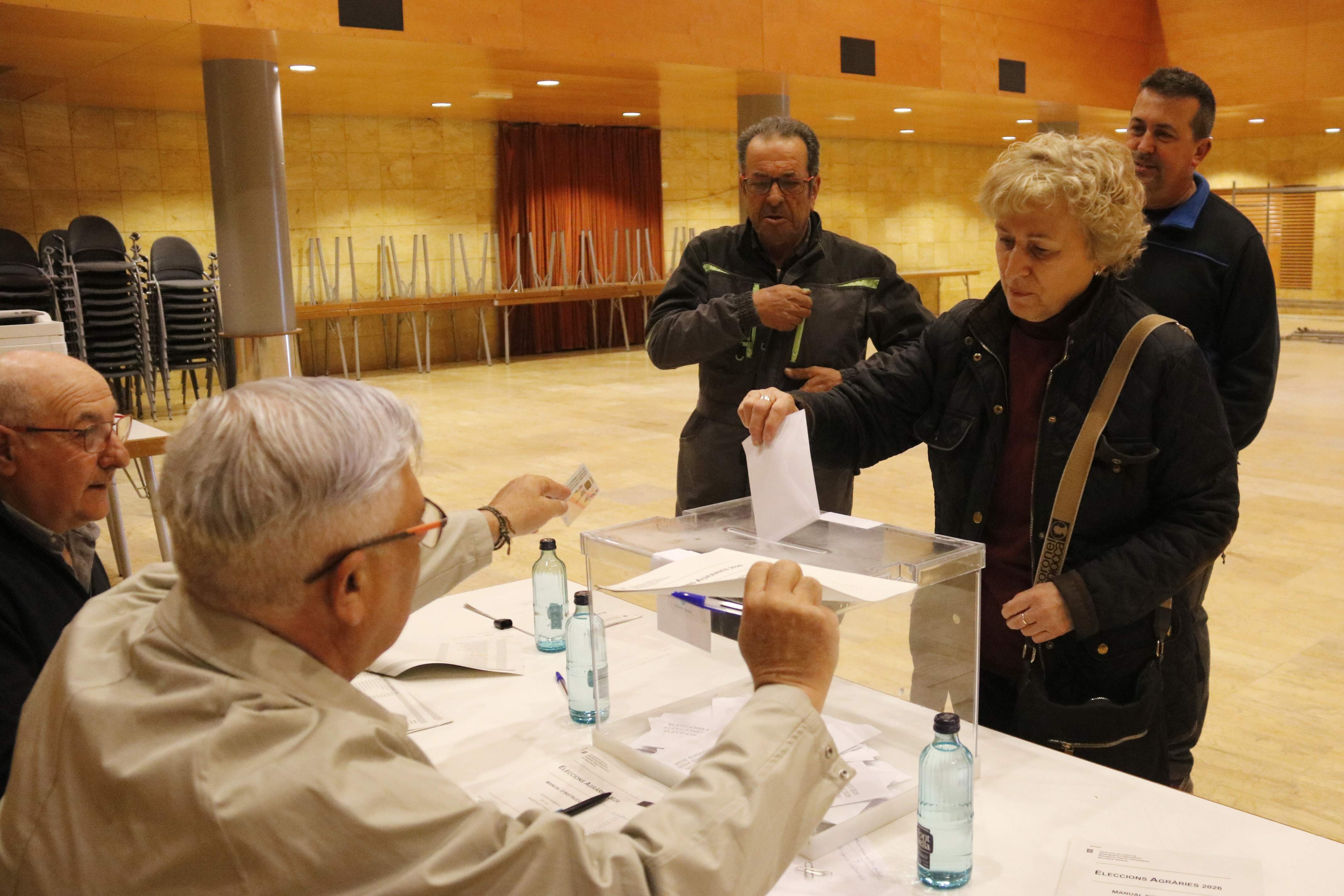 Unió de Pagesos gana las elecciones agrarias con el 47% de los votos y vence a JARC