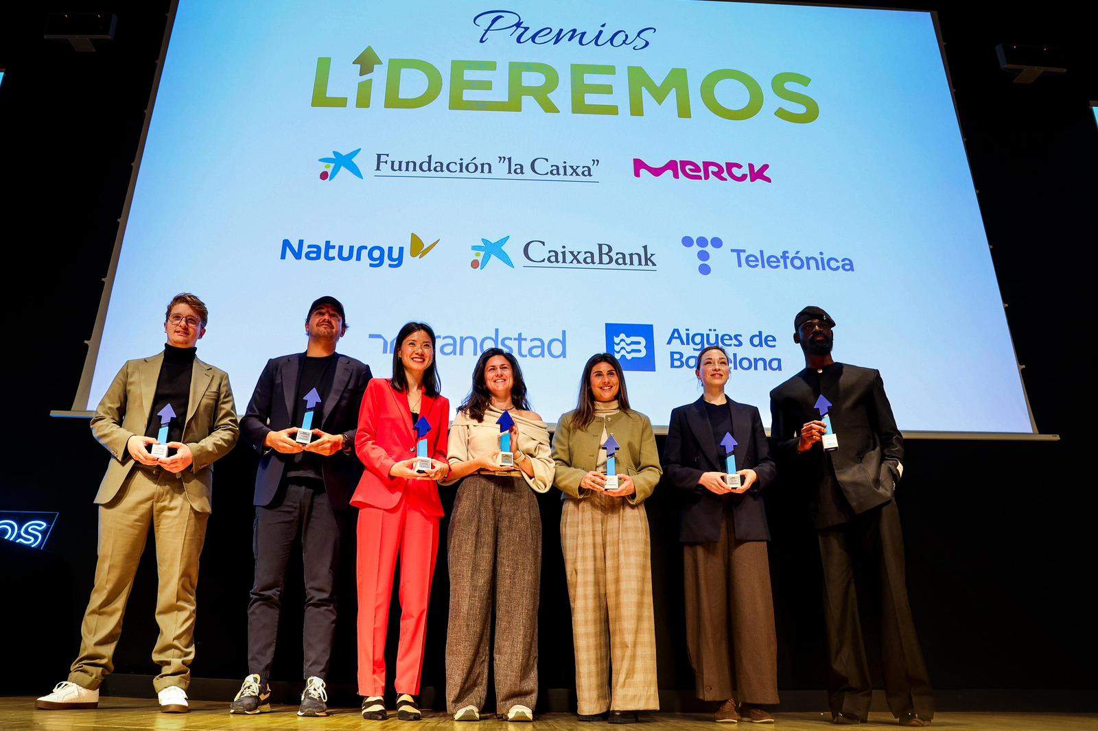 Lideremos premia a ocho jóvenes referentes en Barcelona