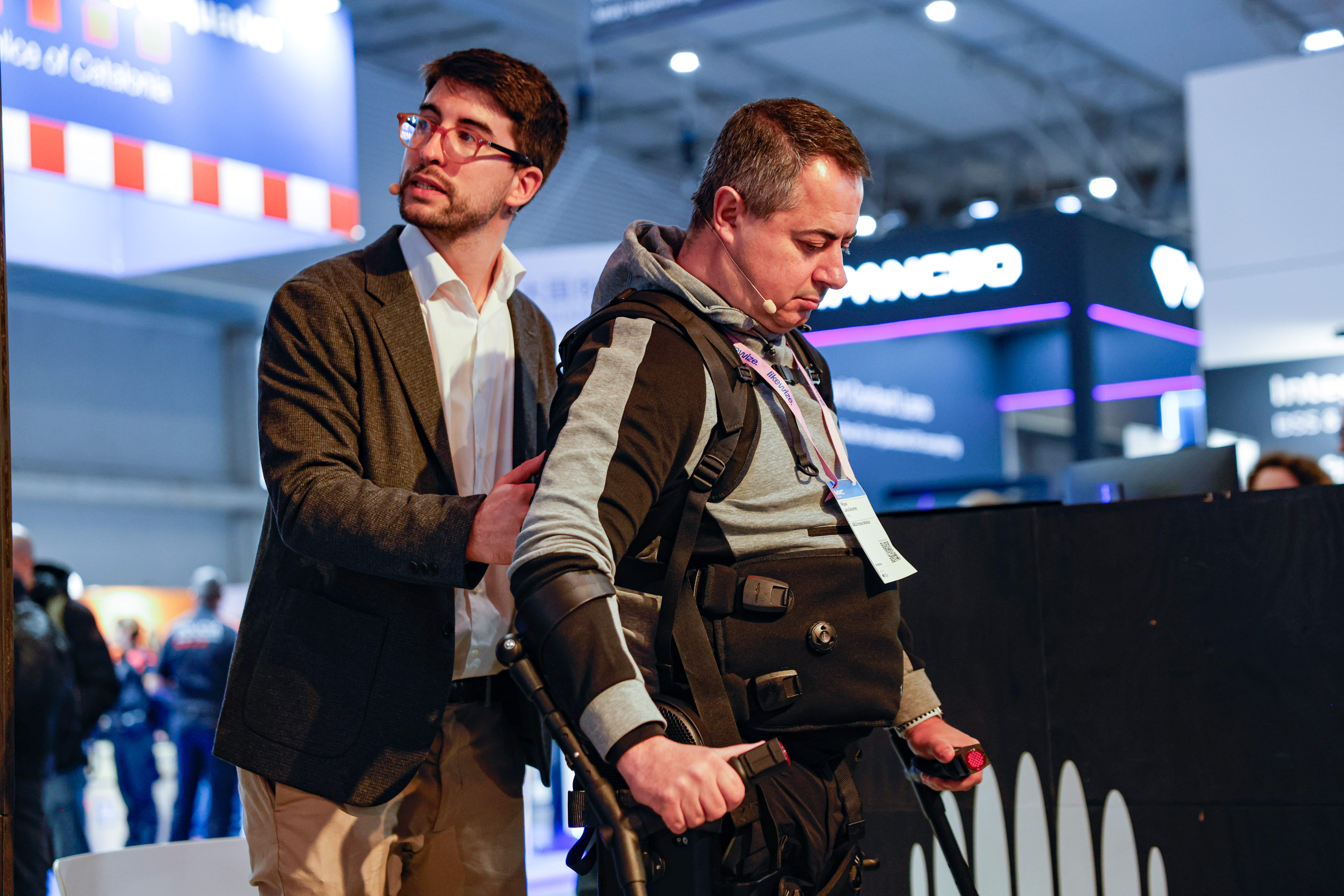 El Mobile visibiliza un exoesqueleto que mejora la movilidad de pacientes