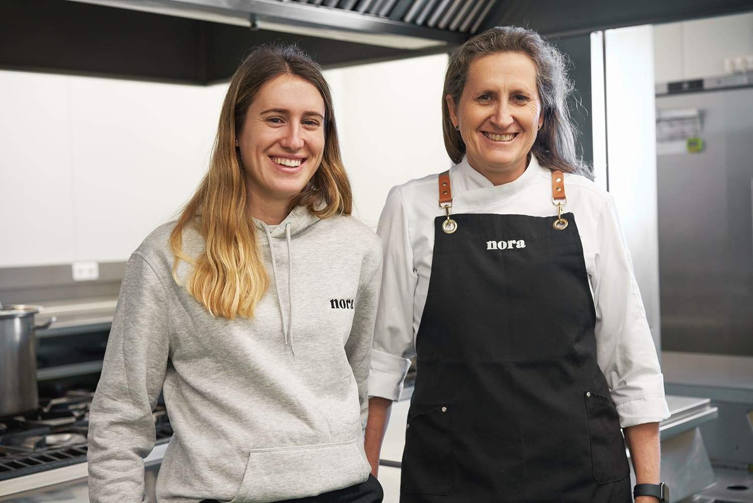 Las Nora's, madre e hija, convierten la gastronomía en el ingrediente rey de las cantinas