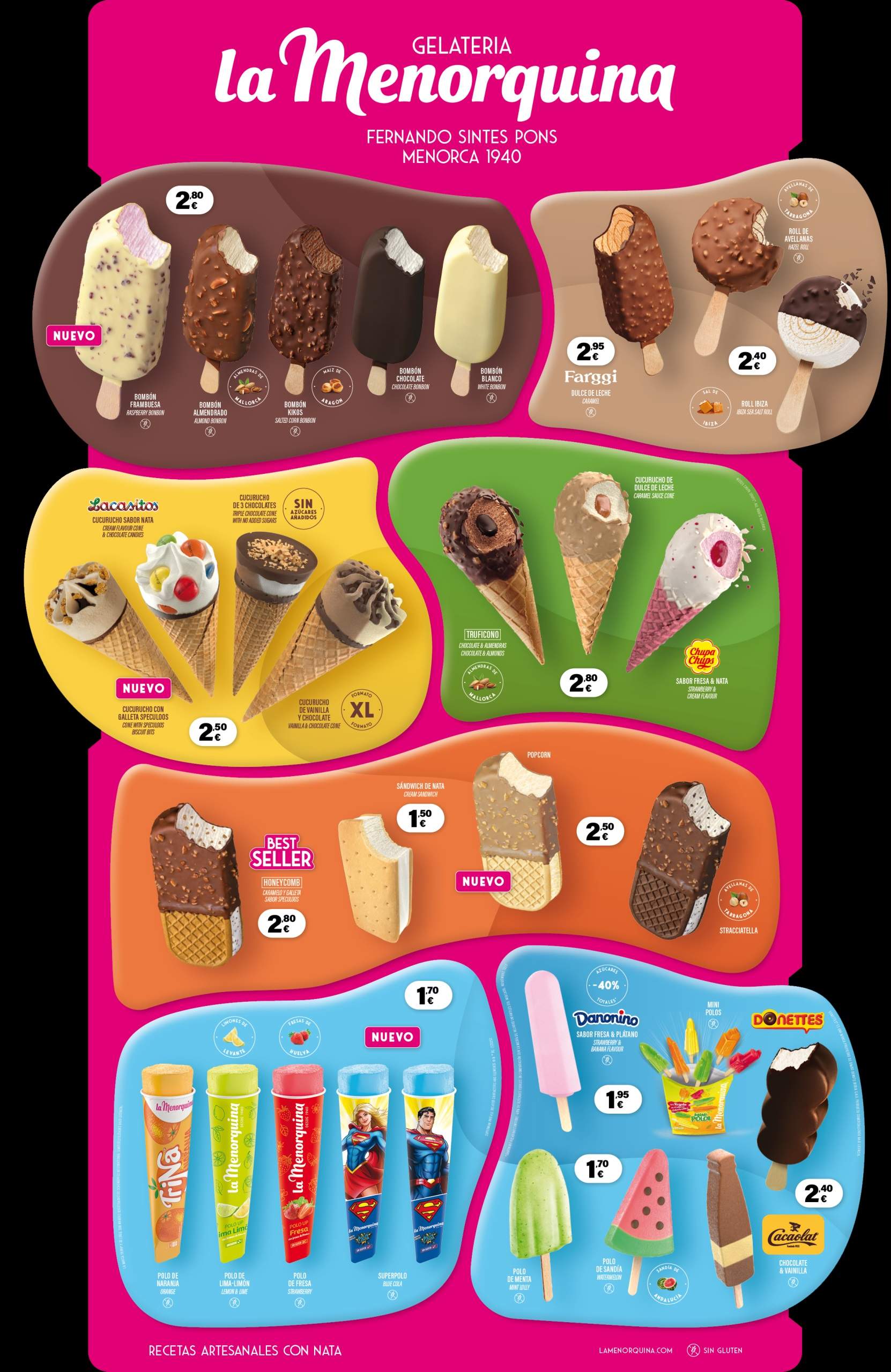 Desaparece este helado mítico de La Menorquina por los nuevos hábitos de consumo