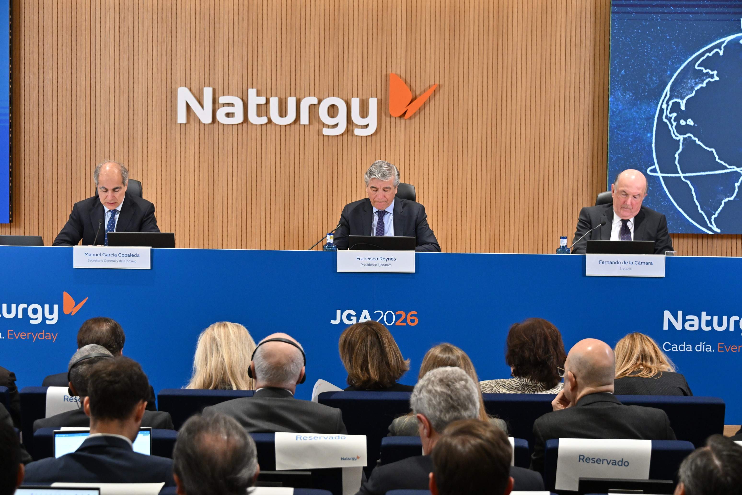 La junta de Naturgy renova Reynés fins al 2030 i apuja el dividend a 1,77 euros