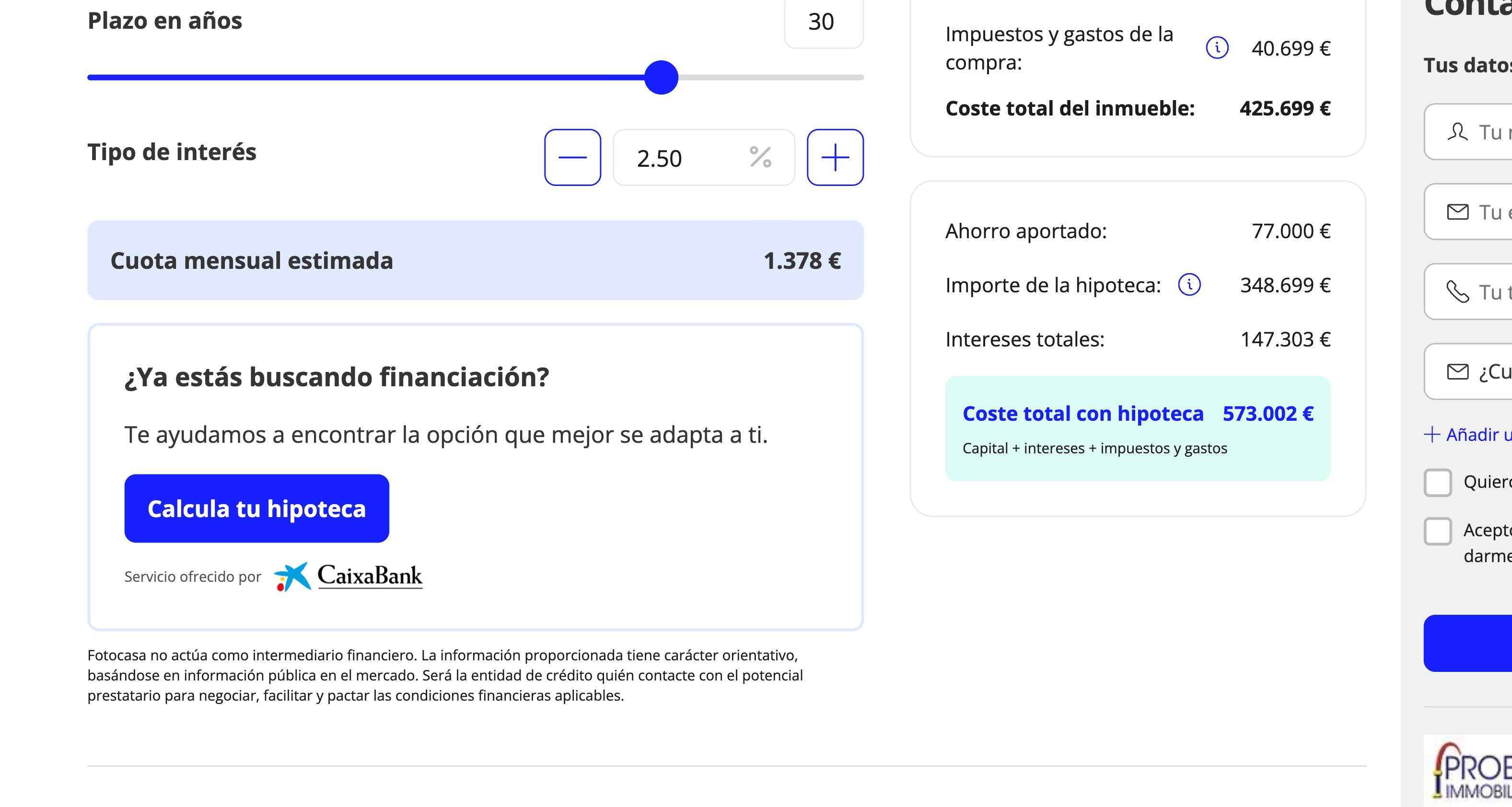 Fotocasa Caixabank