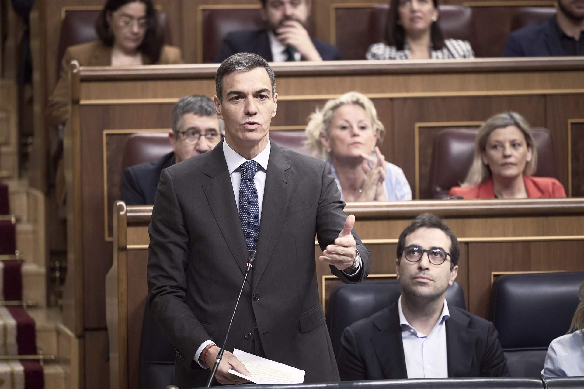 Pedro Sánchez al Congrés / Europa Press