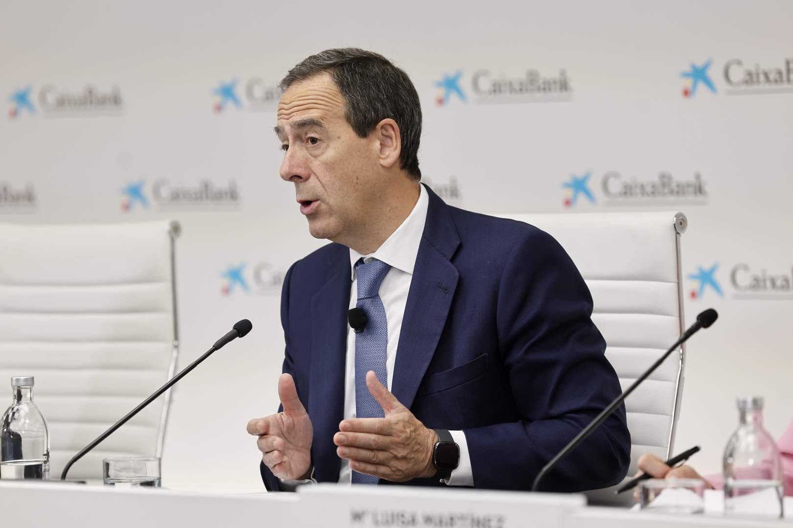 Gonzalo Gortazar resultats Caixabank primer trimestre 2026 EFE