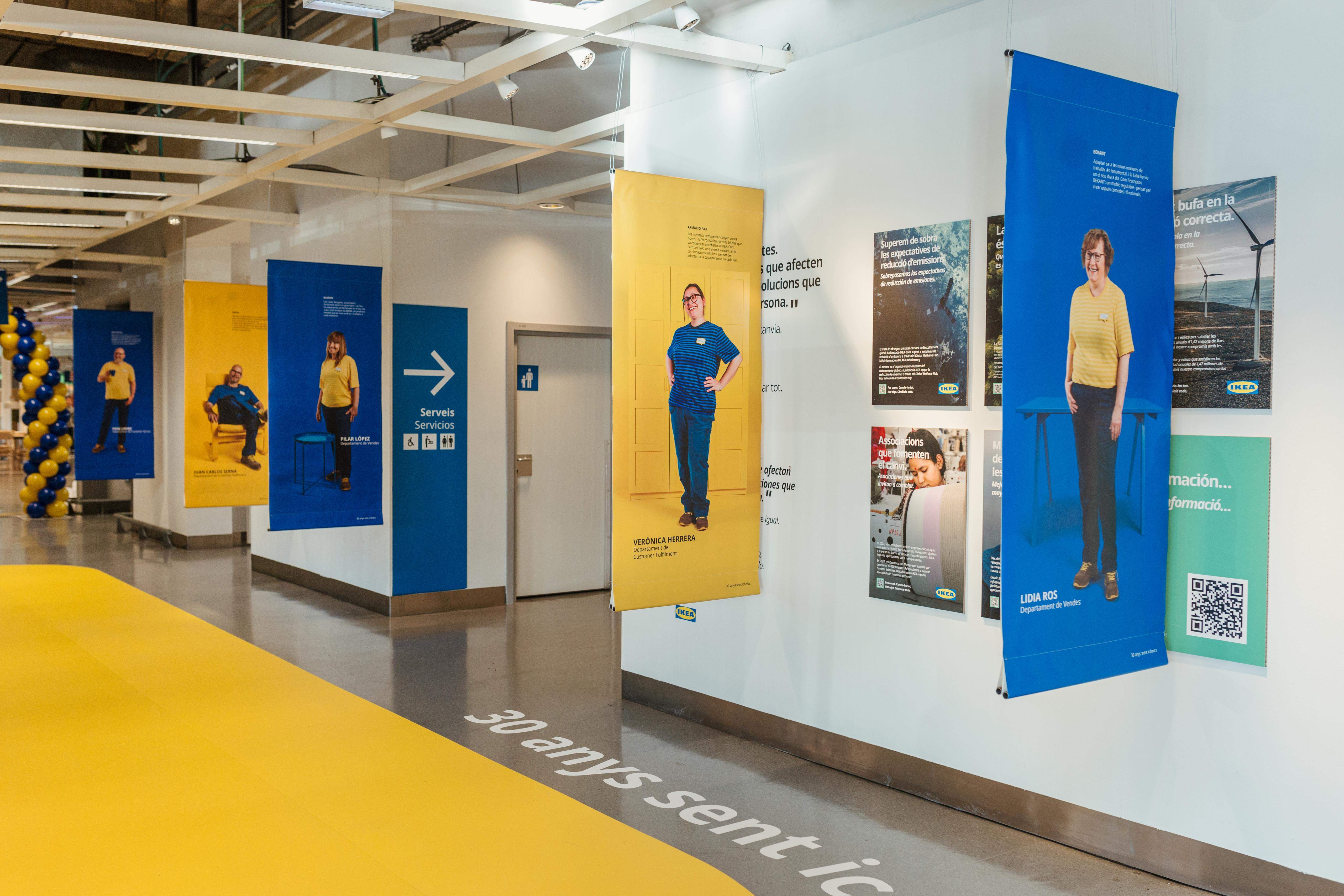 Badalona celebra los treinta años del primer Ikea en la Península Ibérica con cifras millonarias