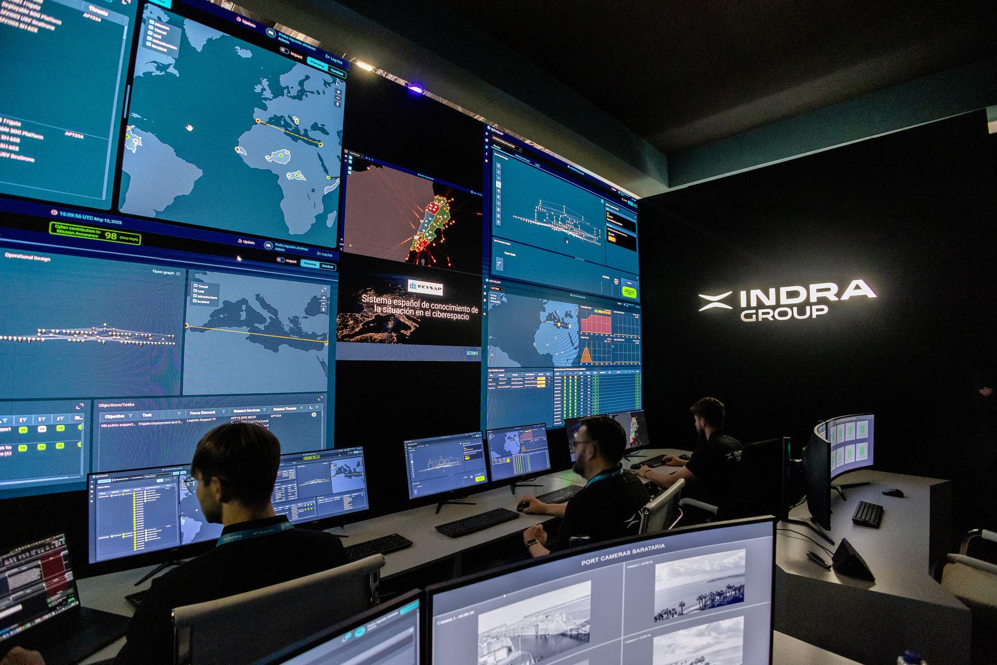 Centro de mando y control de Indra