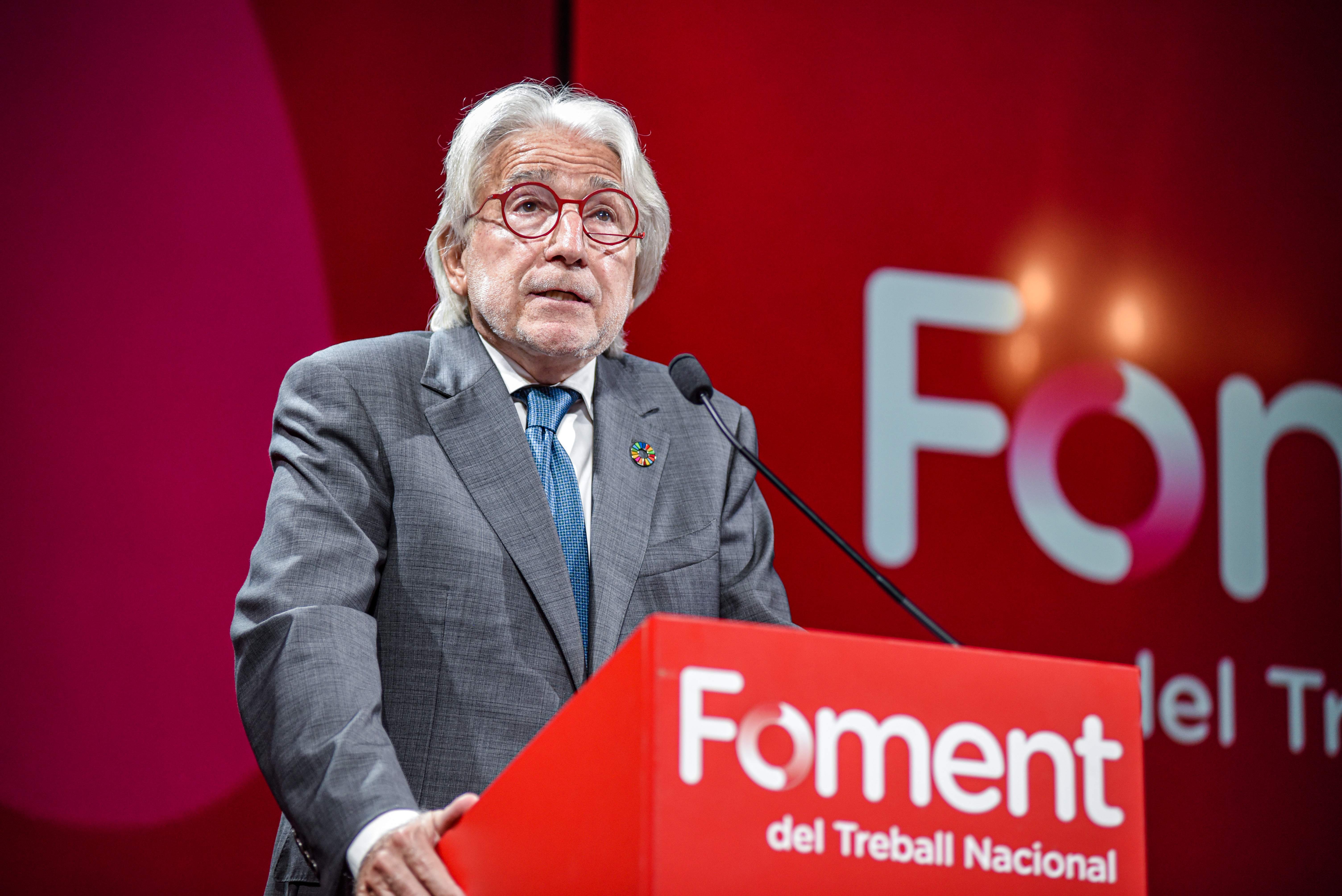 Sánchez Llibre, proclamado presidente de Foment para un tercer mandato