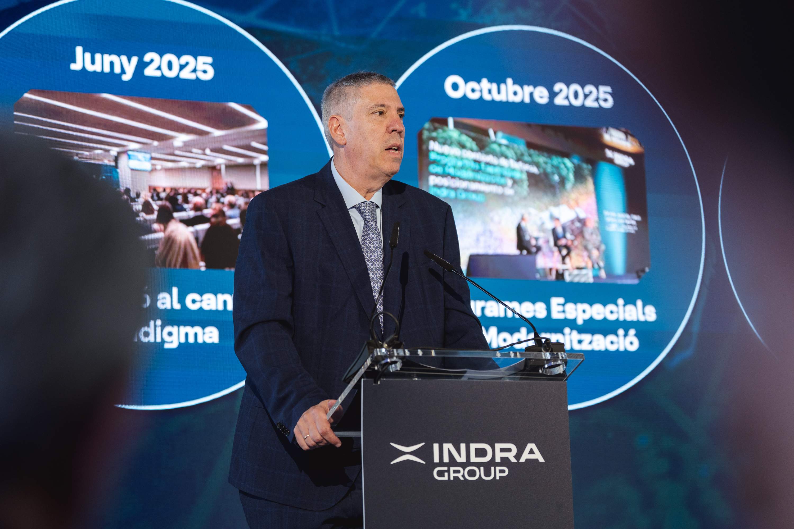 Indra confirma que De los Mozos no seguirá en el grupo y busca nuevo consejero delegado
