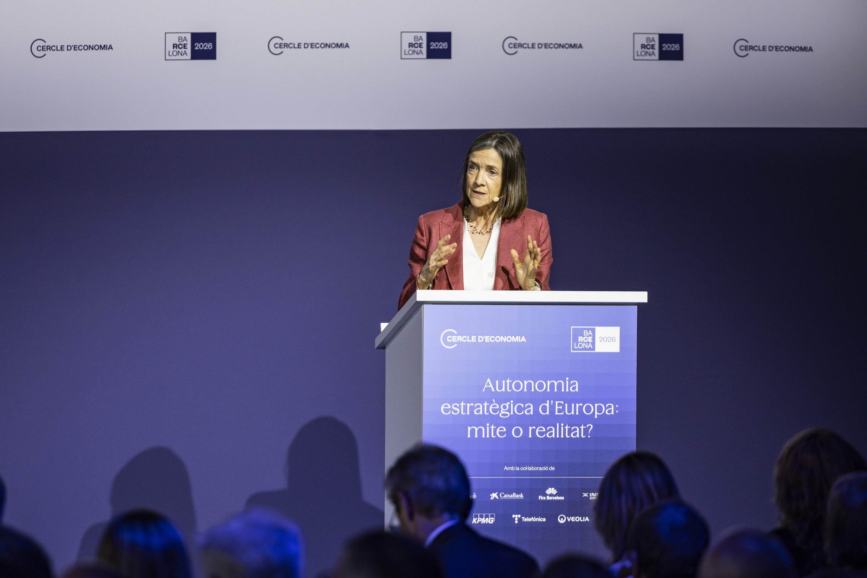 Cercle Economia 2026 teresa garcia-mila presidenta / Foto: Carlos Baglietto