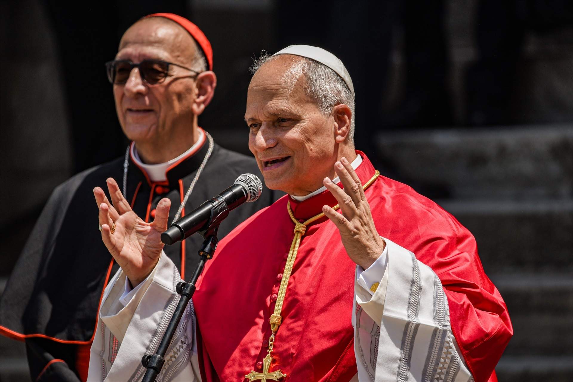 papa lleo xiv barcelona juan jose omella arribada europa press