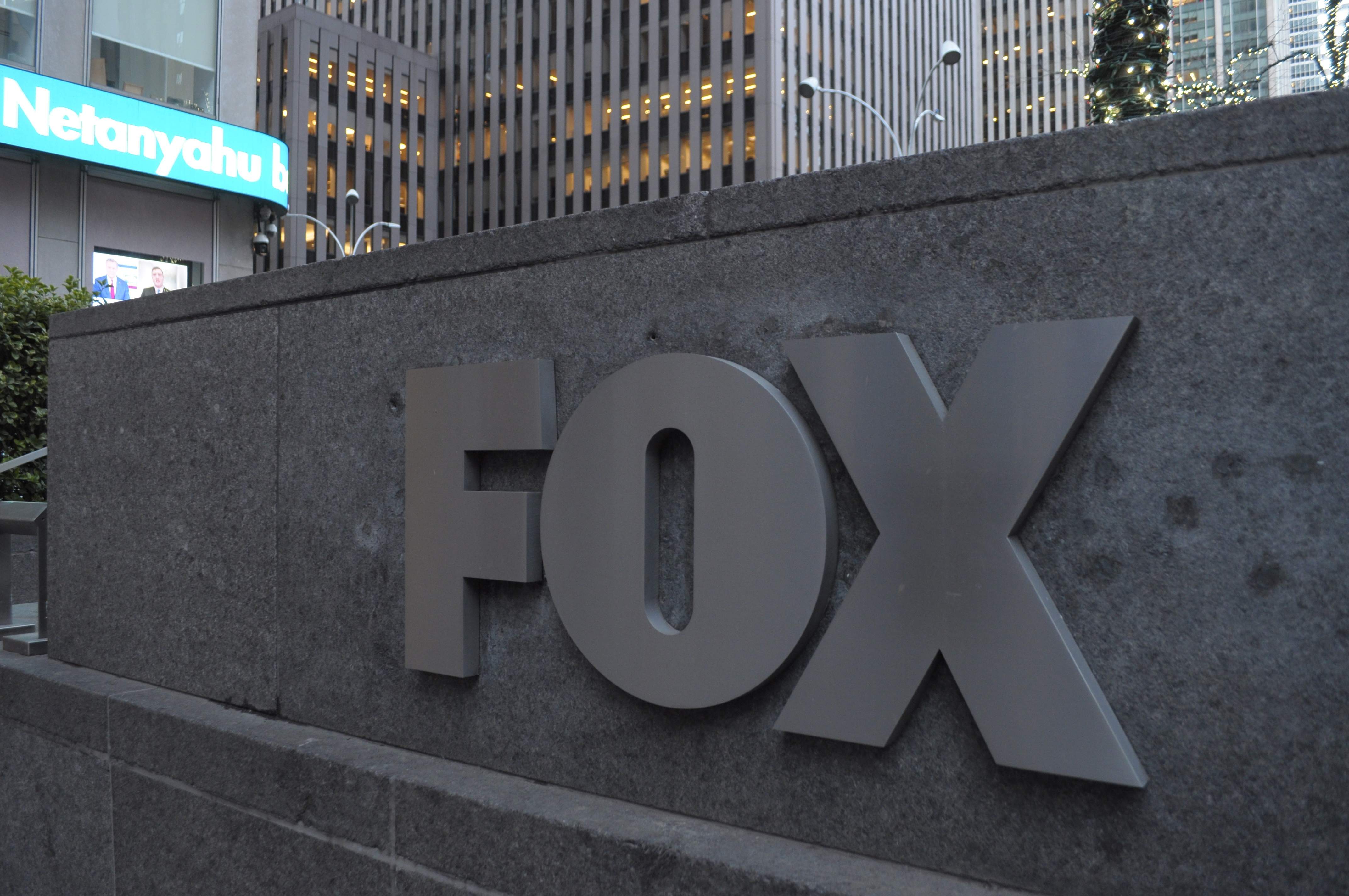 EuropaPress 7474128 february 2025 new york united states the fox sign is seen at the news