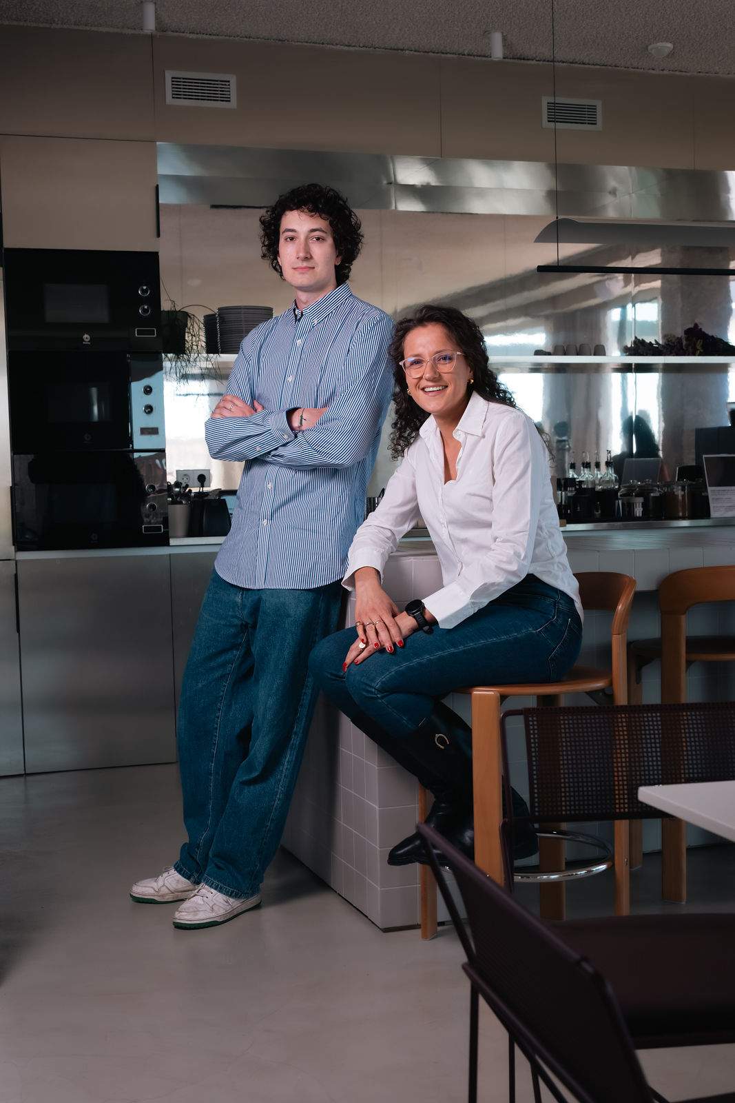 Pierre Ferran y Virginia Debernardi, fundadores de Kalipso.