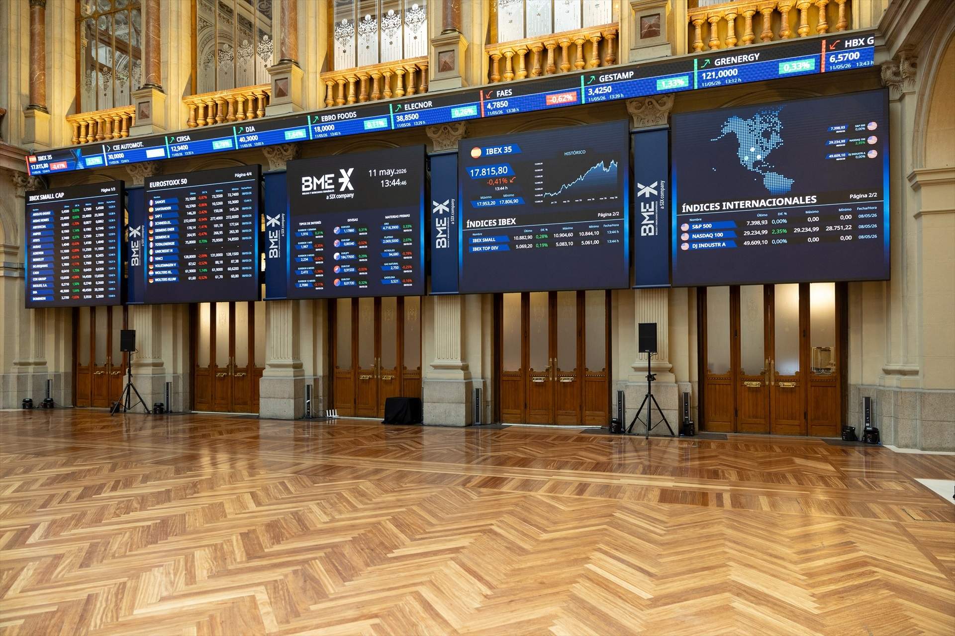 El Ibex-35 acumula una revalorización del 12,5% en el primer semestre