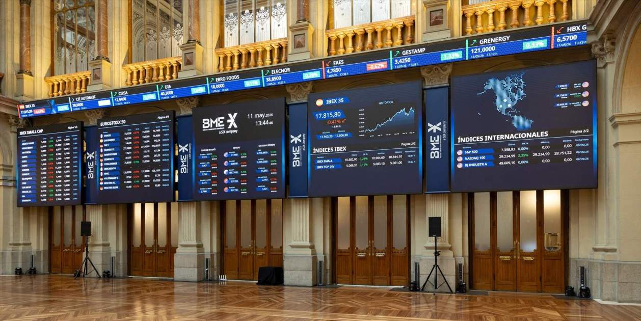 El Ibex-35 acumula una revalorización del 12,5% en el primer semestre
