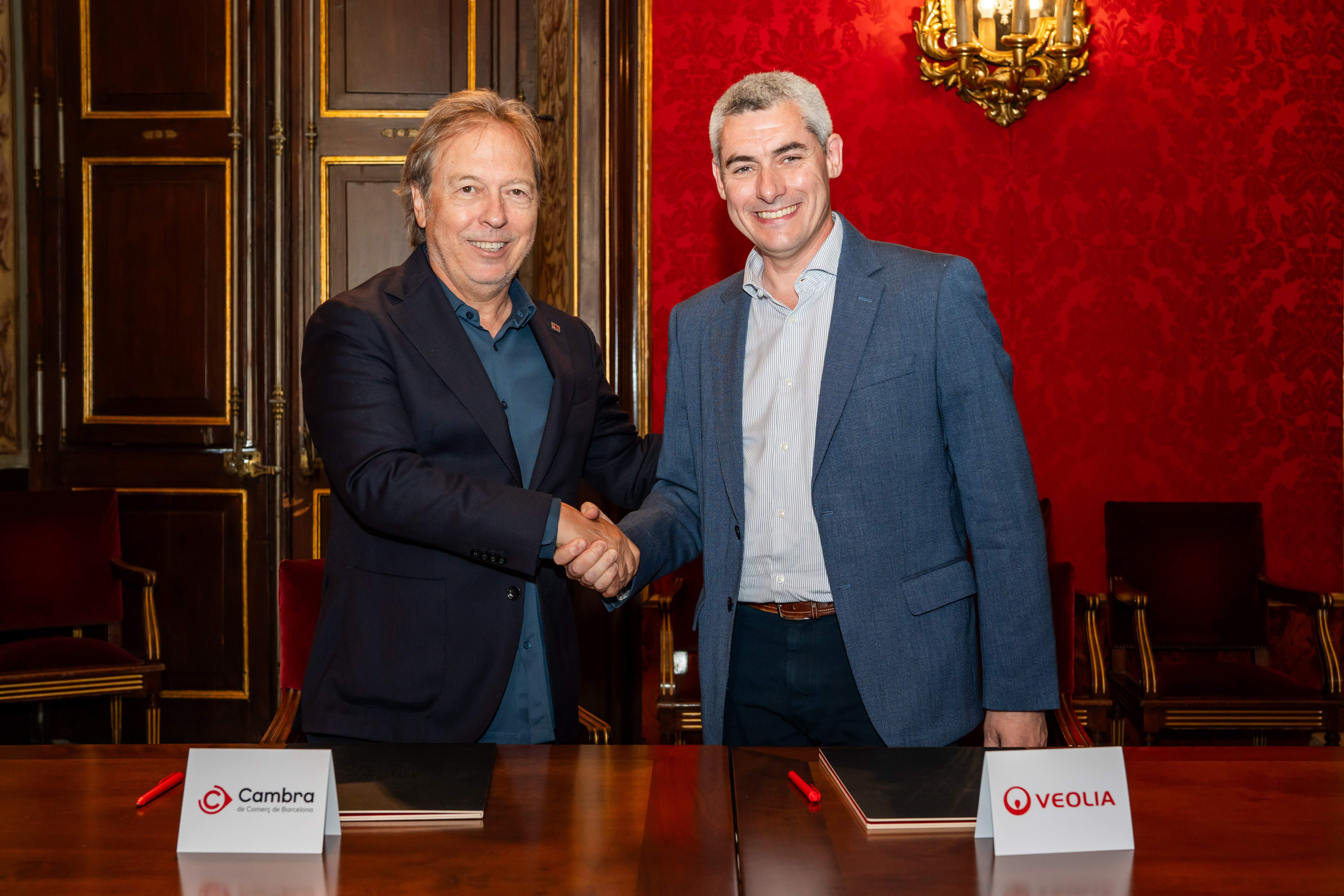 Veolia s'incorpora a la Cambra de Comerç de Barcelona com a soci institucional