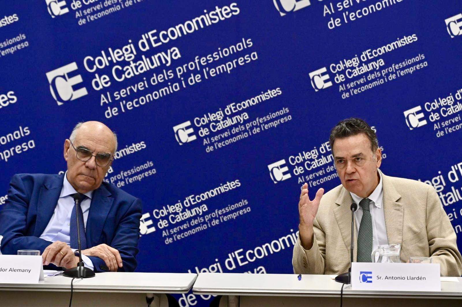 Salvador Alemany Antoni Llarden Colegi d'Economistes de Catalunya