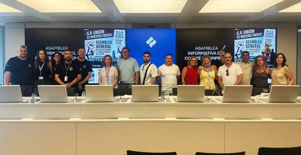EuropaPress 7666582 miembros comite empresa puerto barcelona