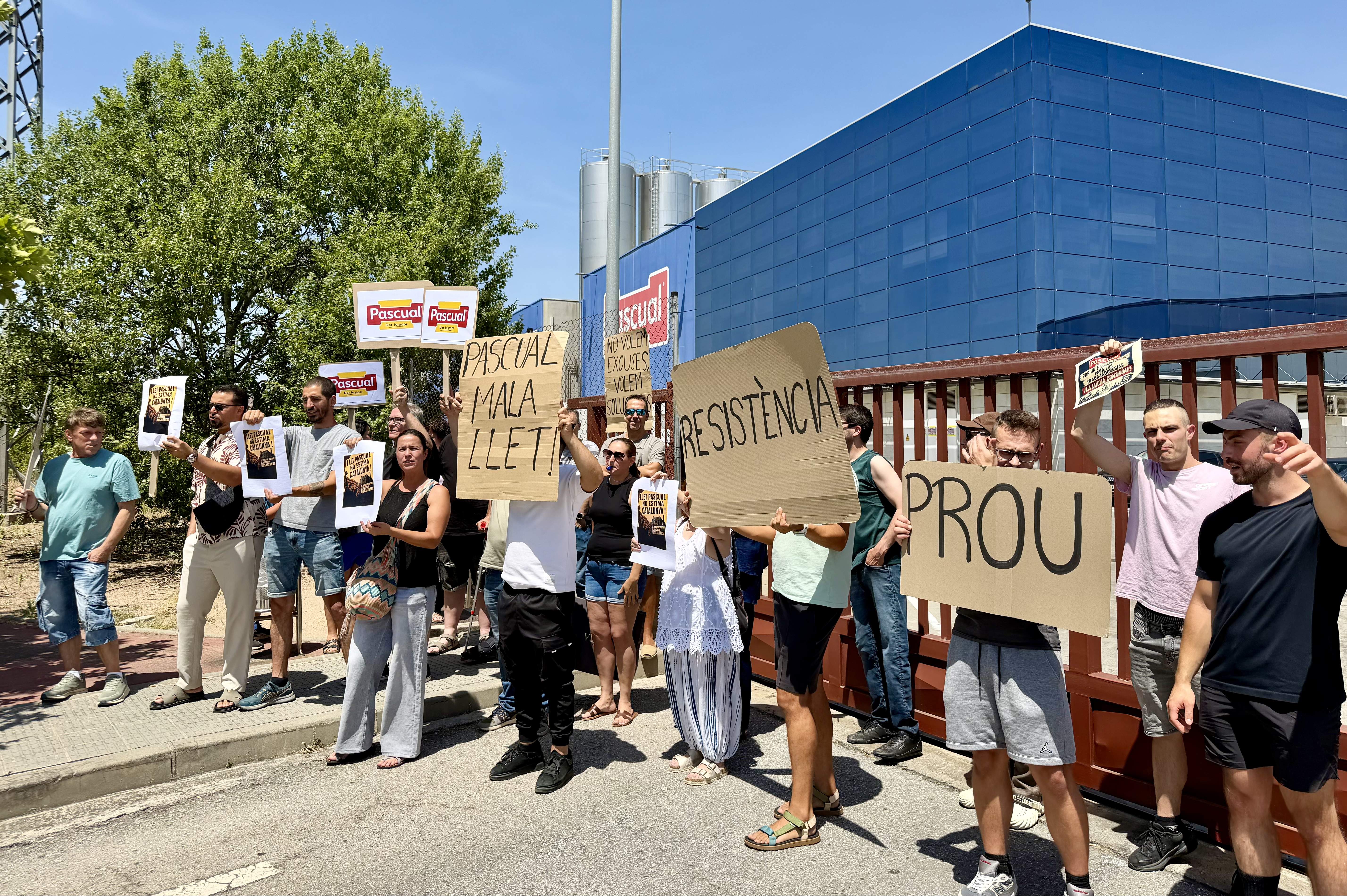 Leche Pascual millora les condicions de l'ERO a Gurb