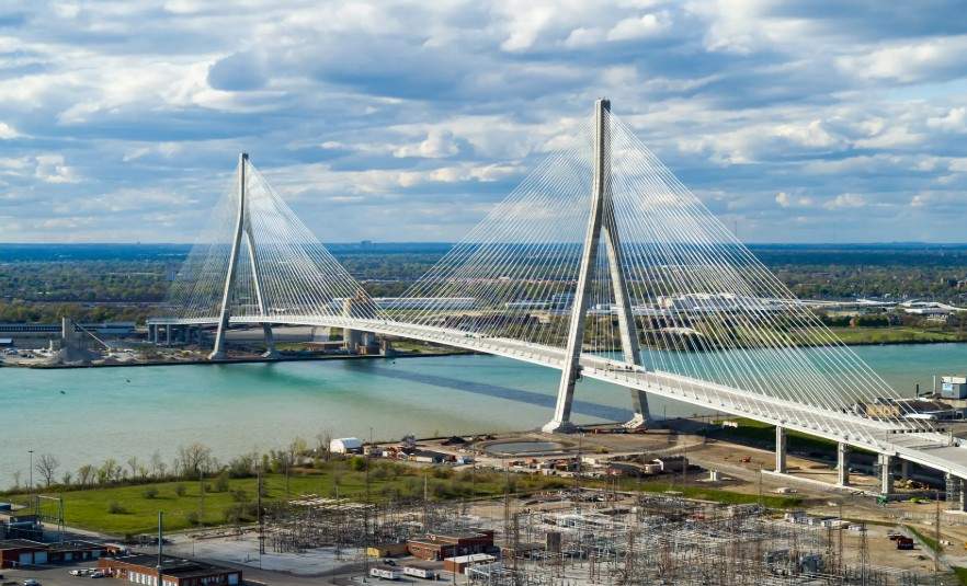 ACS inaugura el Gordie Howe, el gran pont atirantat dels EUA valorat en 5.500 milions