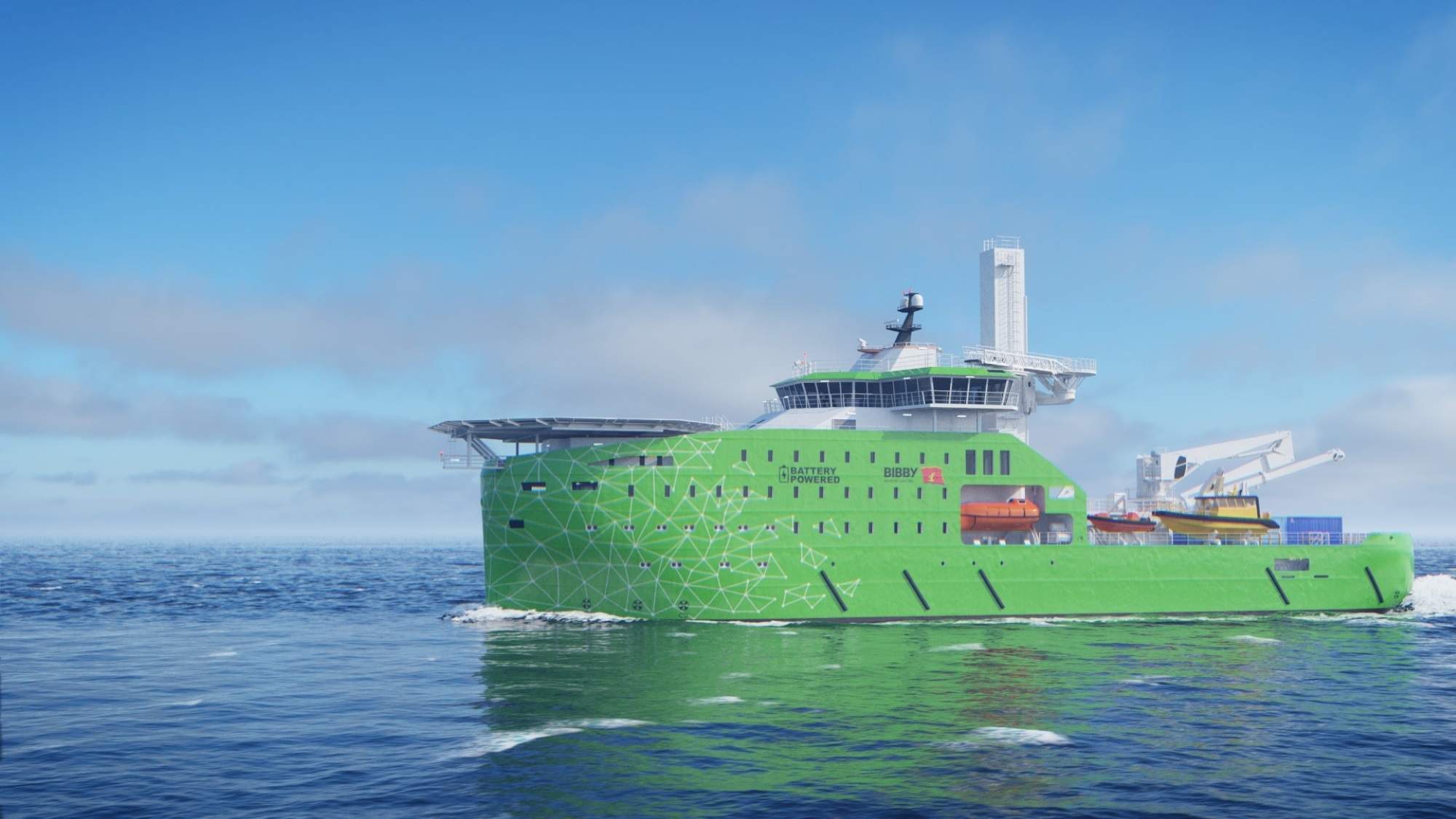 Iberdrola dona suport al projecte de vaixell elèctric per a l'eòlica marina