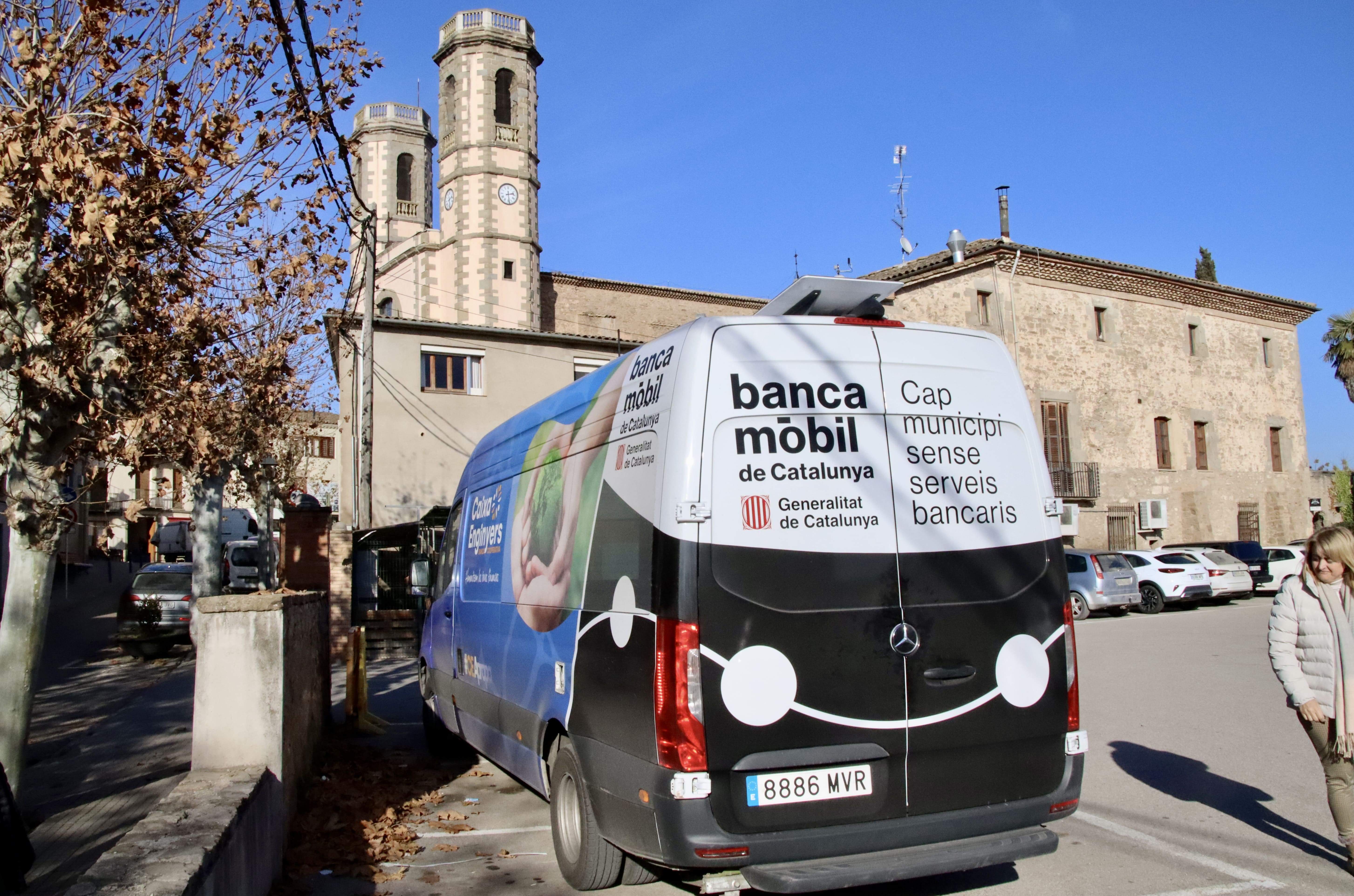 La Generalitat renova la Banca Mòbil fins al 2028 per a municipis sense oficina