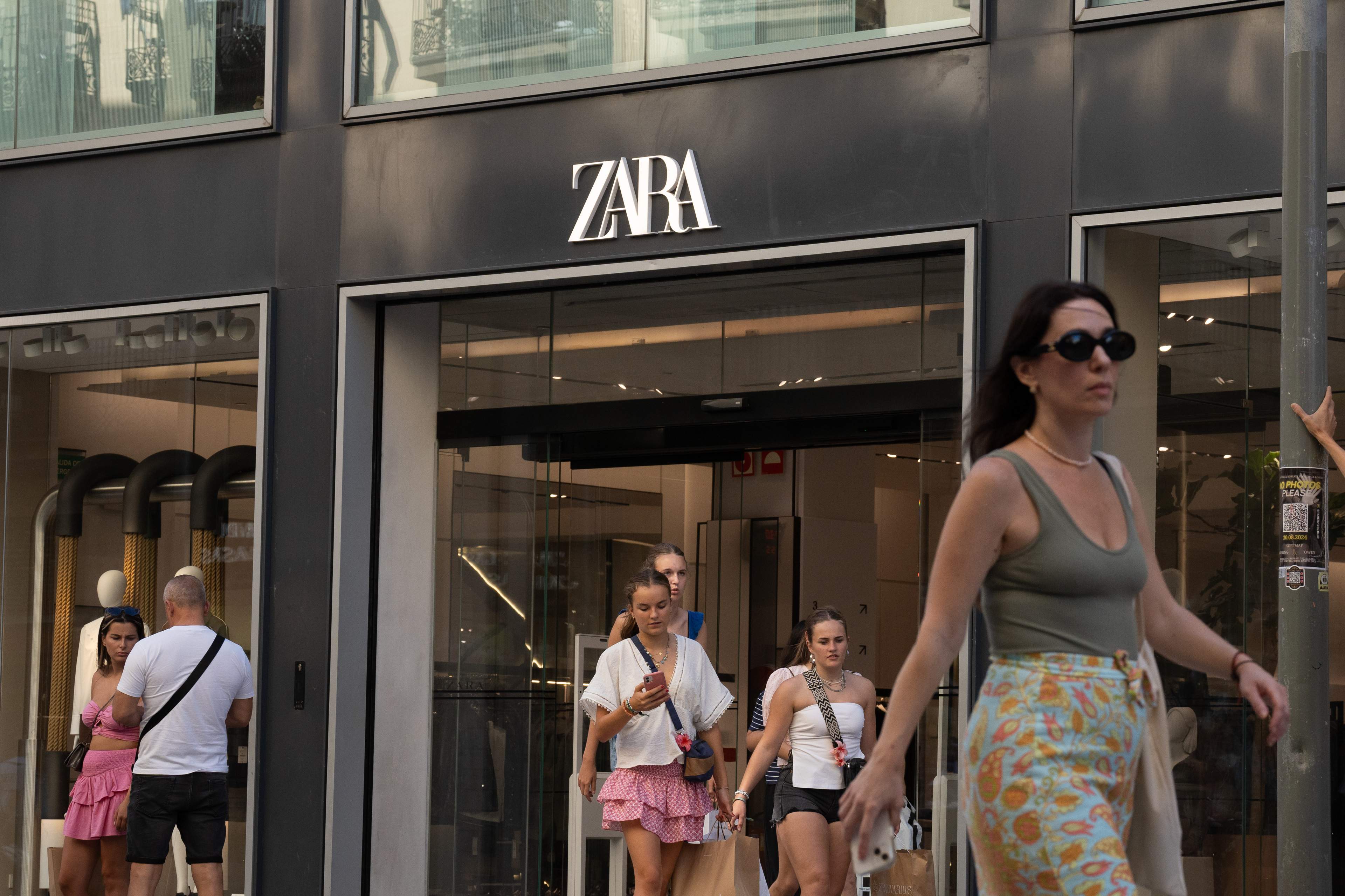 El benefici d'Inditex puja un 6,8% fins als 2.980 milions al primer semestre