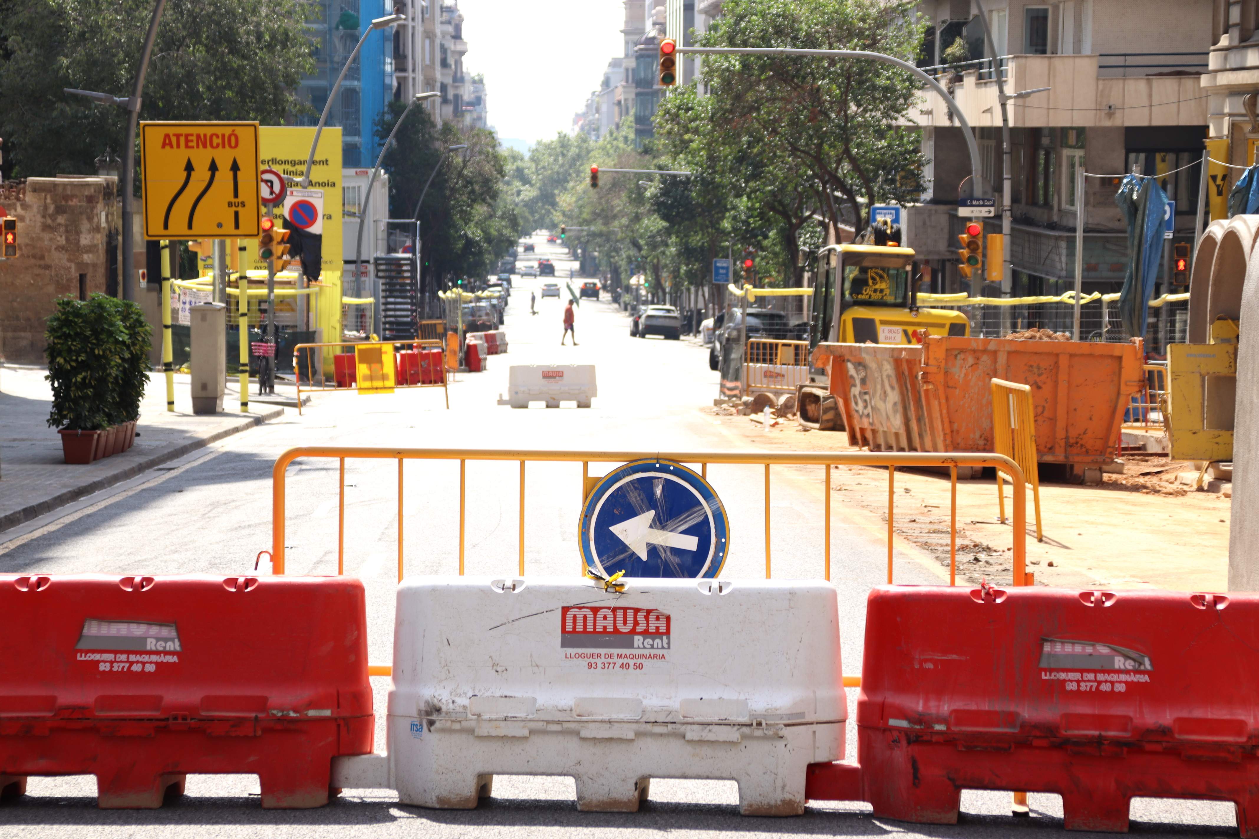 El comercio reclama indemnizaciones por las obras públicas con retrasos