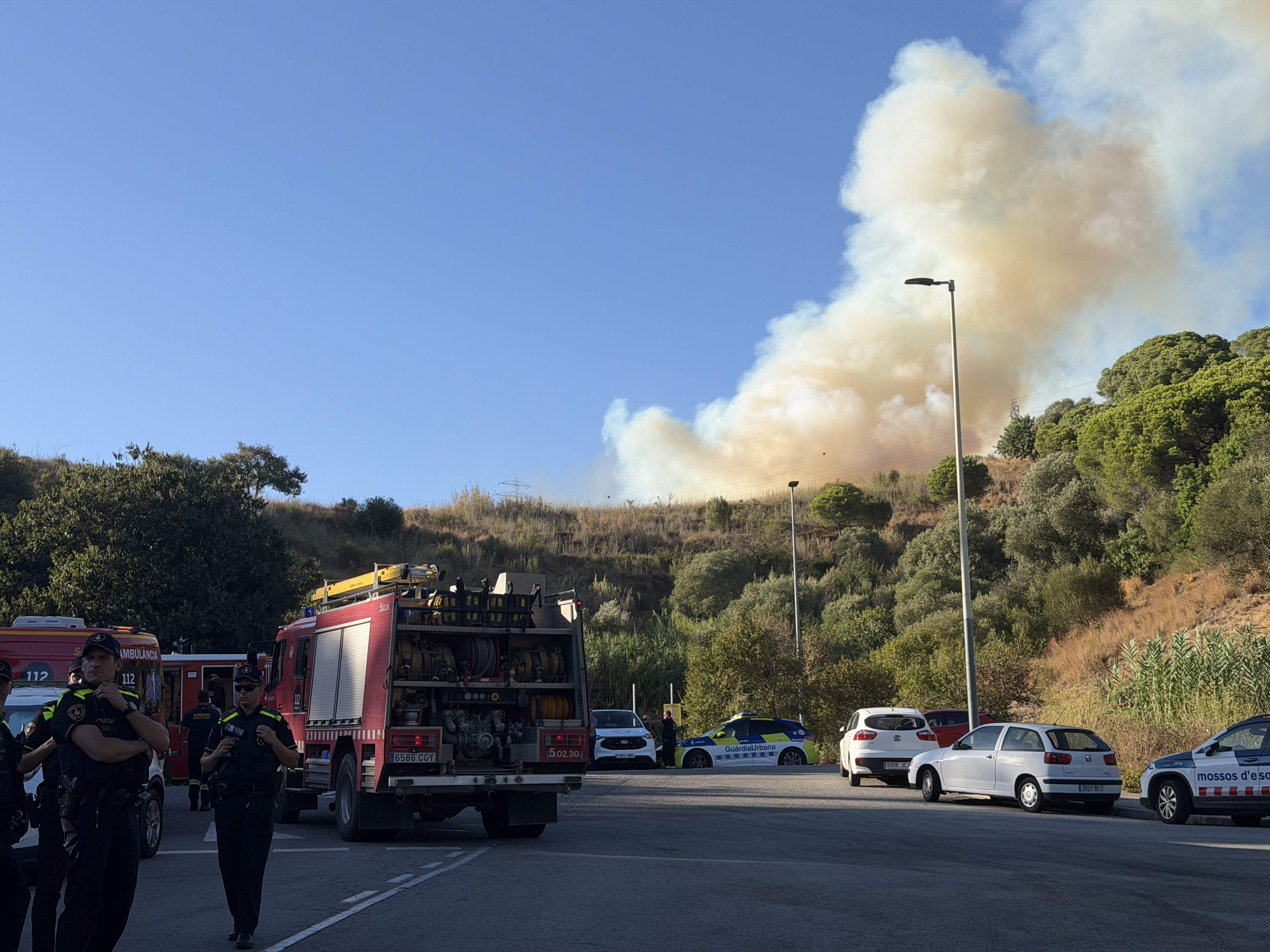 Un projecte de la MWCapital identifica columnes de fum a Collserola amb IA