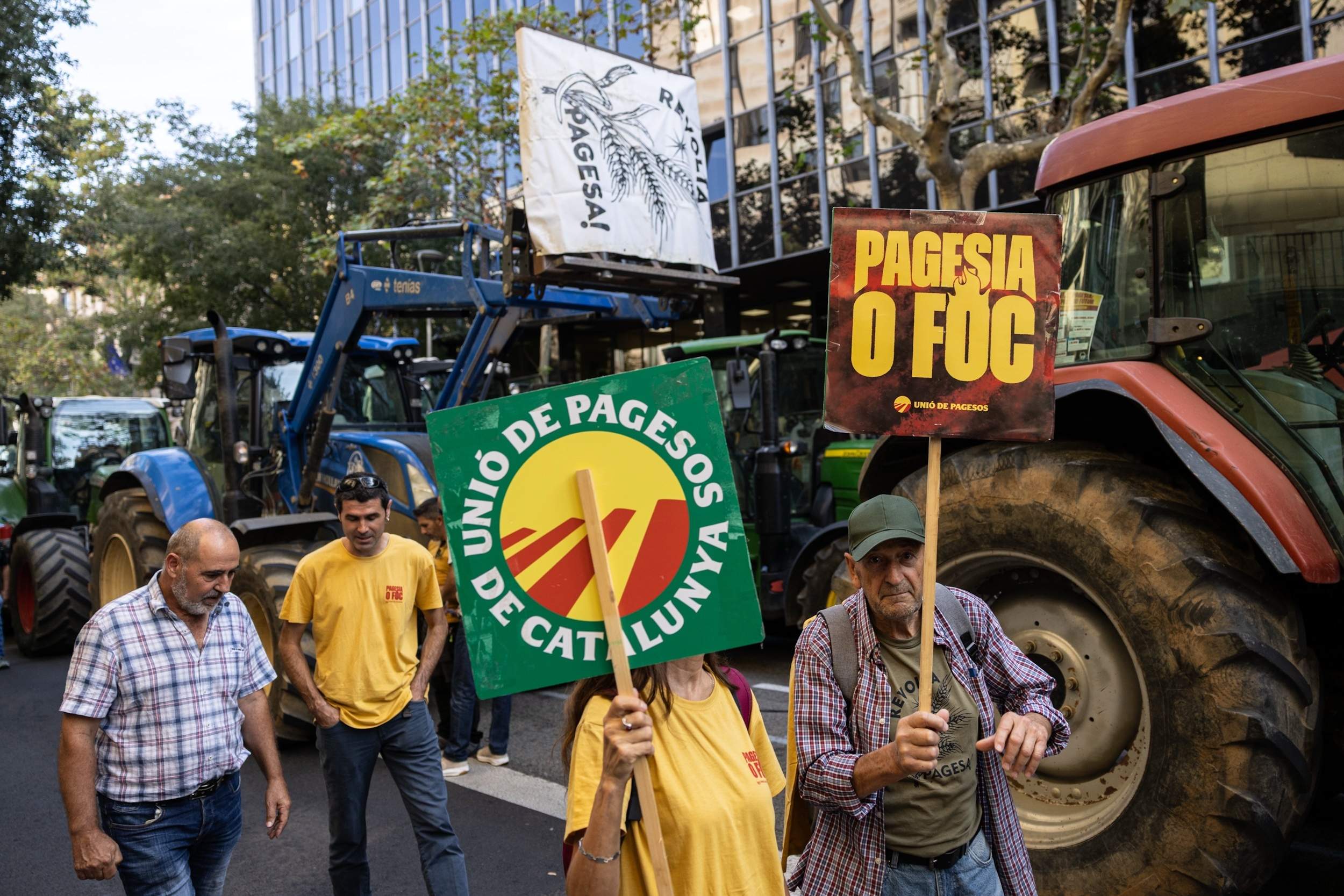 Tractorada pagesos Barcelona 14 octubre 2026. Montse Giralt 5