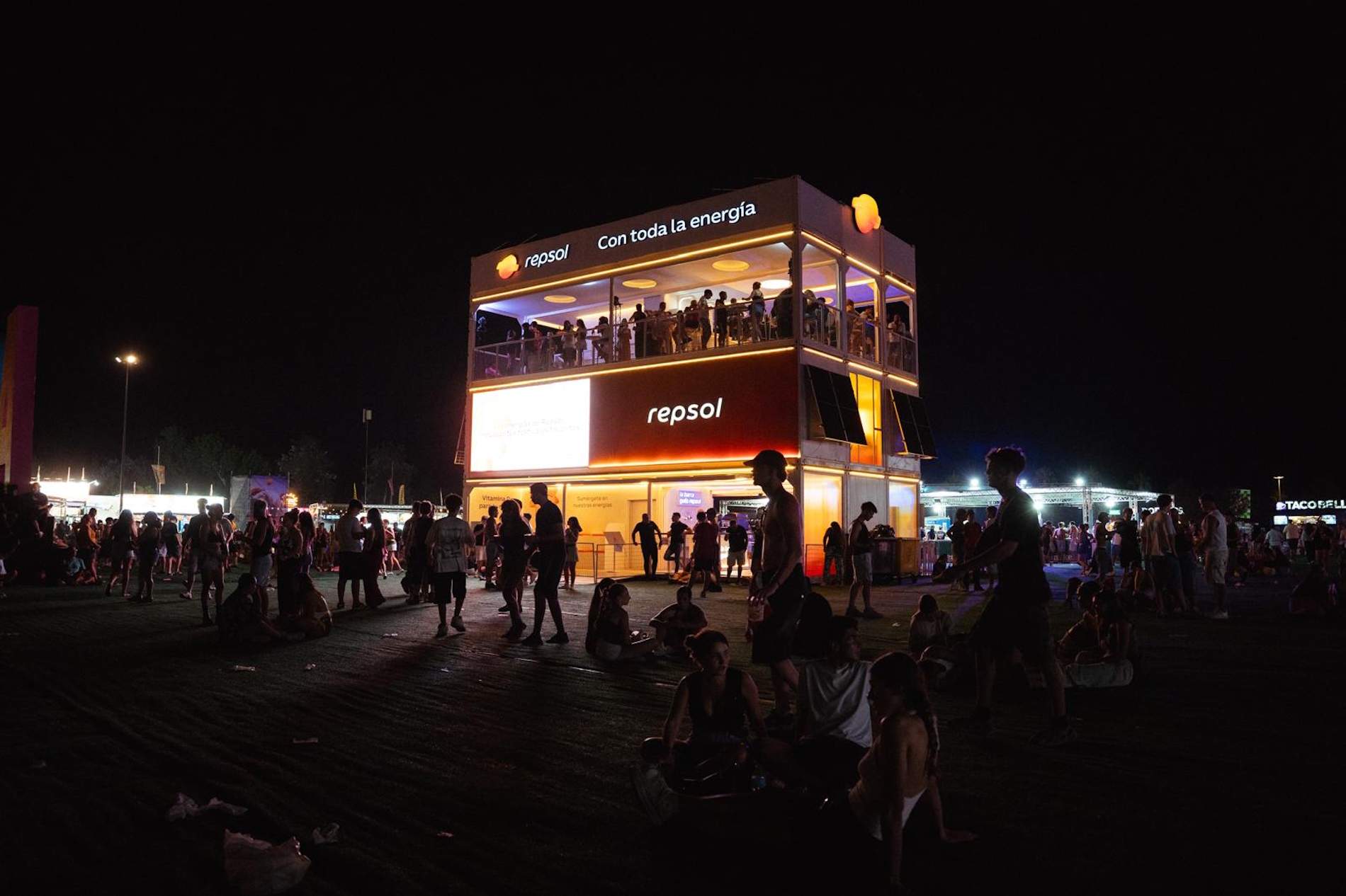 Repsol porta solucions renovables als festivals de Sitges i Love the 90’s