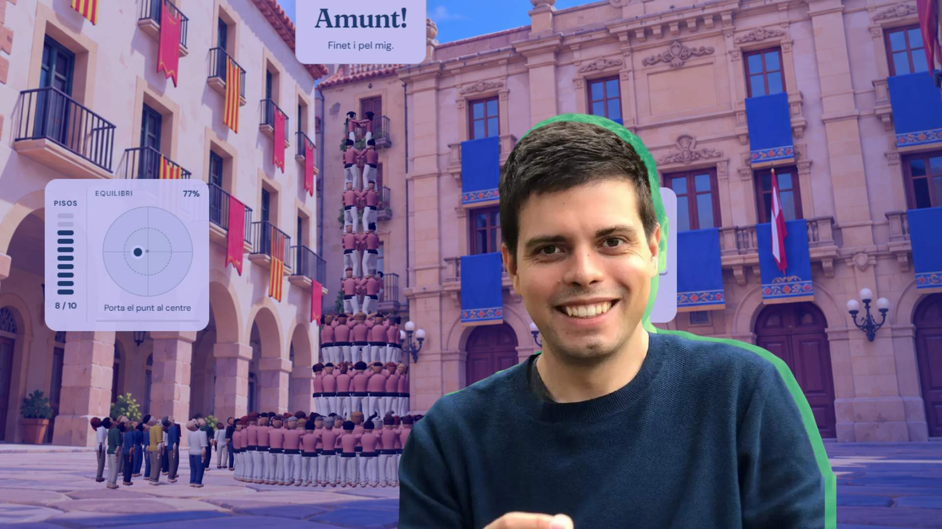 La IA arriba al món casteller: així és el joc creat per Pau Garcia-Milà