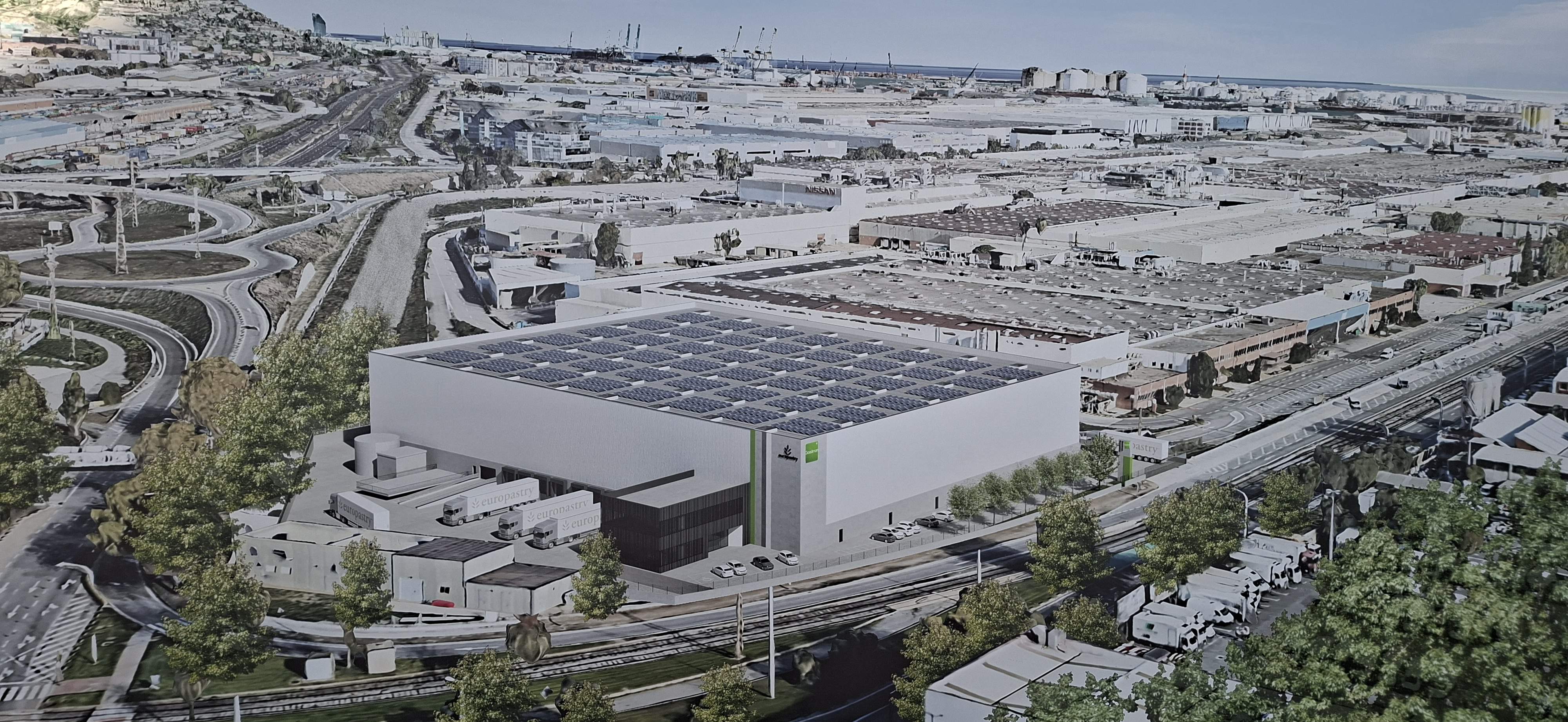Europastry destina 20 milions a una nau logística refrigerada a Zona Franca
