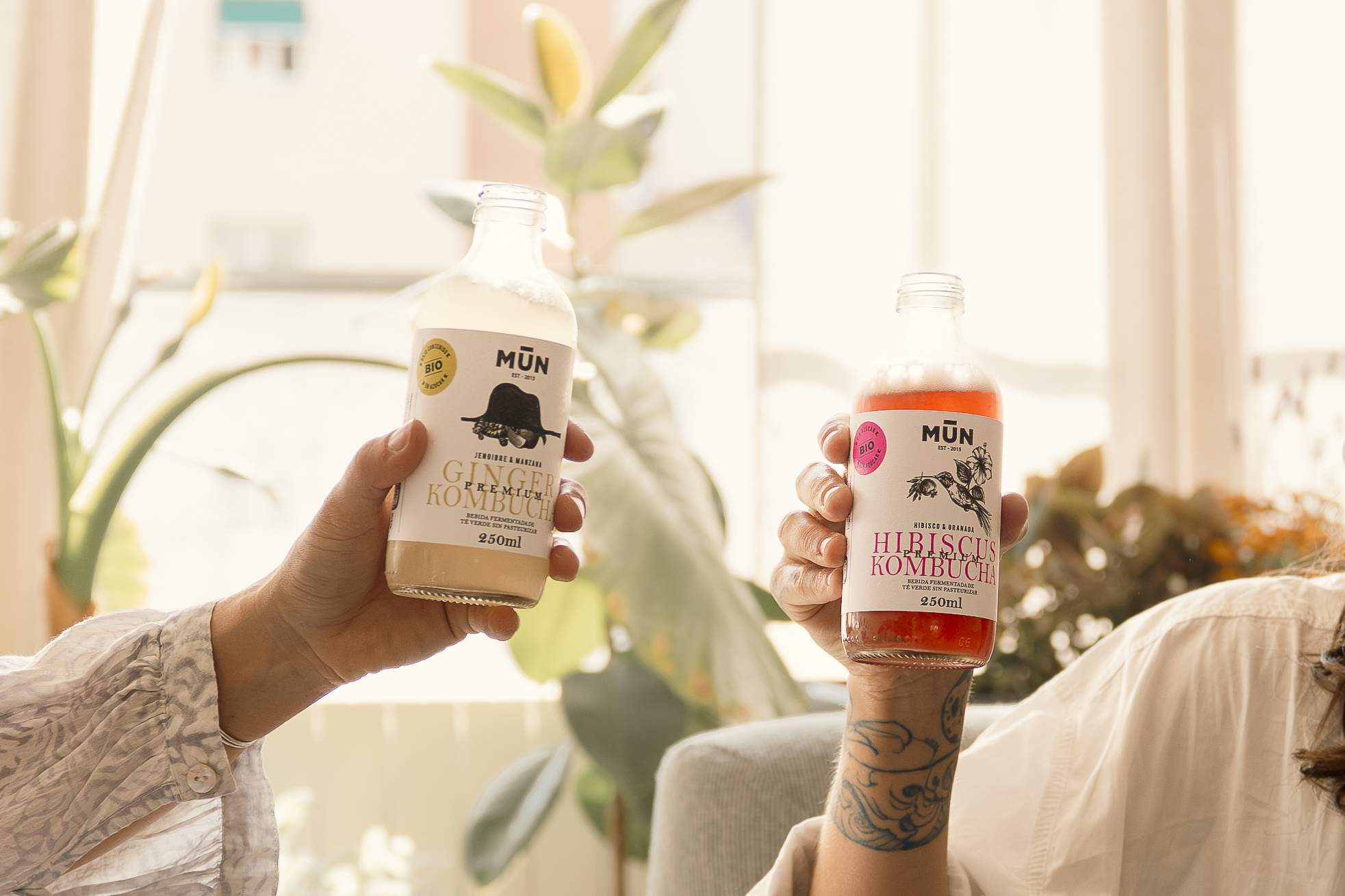 Mūn Kombucha, la bebida tradicional y de larga fermentación elaborada en Mataró