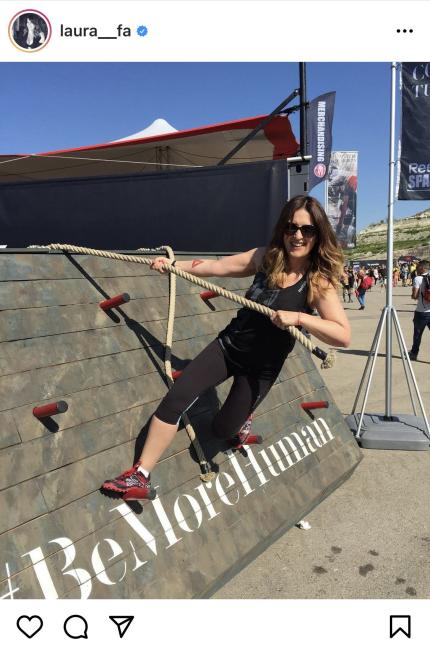Laura Fa mostra la seva faceta més esportiva (Instagram)