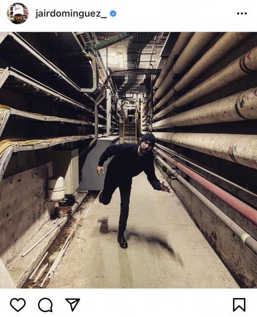 Jair Domínguez comparte una misteriosa fotografía que hace especular a sus seguidores (Instagram)