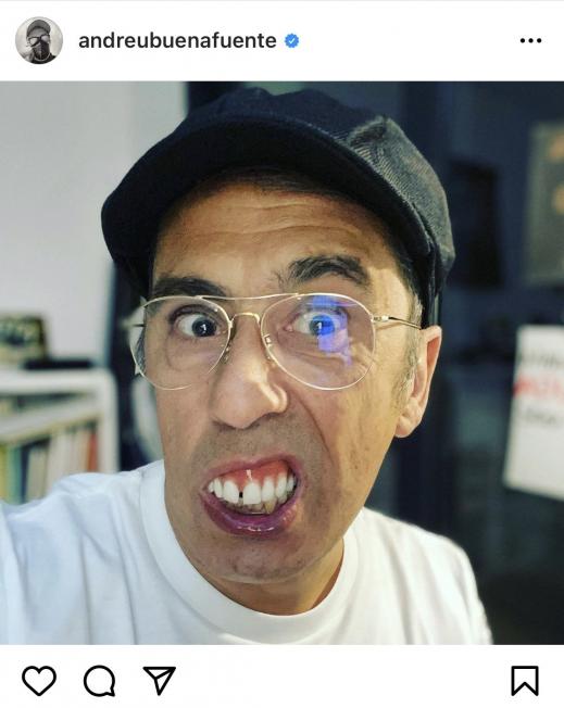 La graciosa imagen de Buenafuente que ha provocado carcajadas las últimas horas (Instagram)