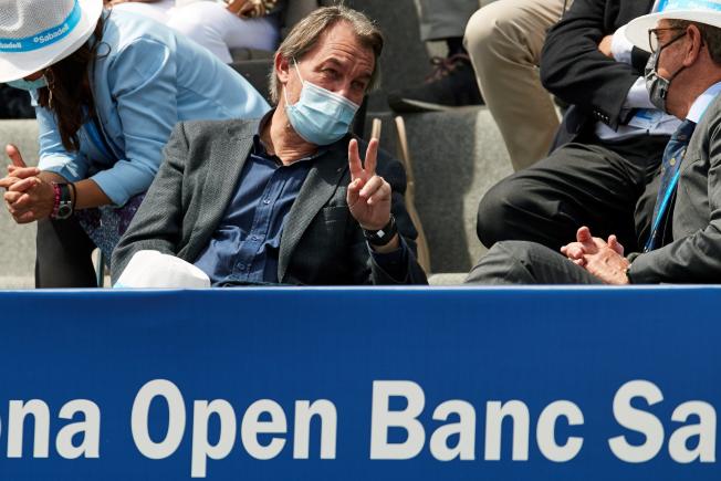 Artur Mas en el Barcelona Open Banc Sabadell