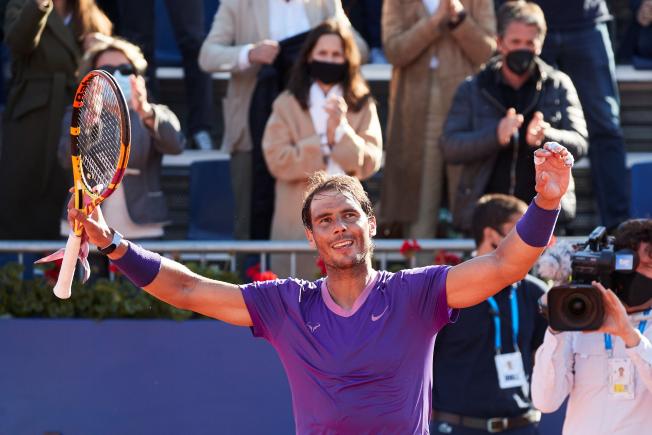 Rafa Nadal a la final del Barcelona Open Banc Sabadell