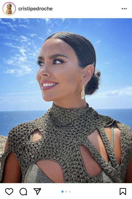 Cristina Pedroche en las islas Canarias (Instagram)