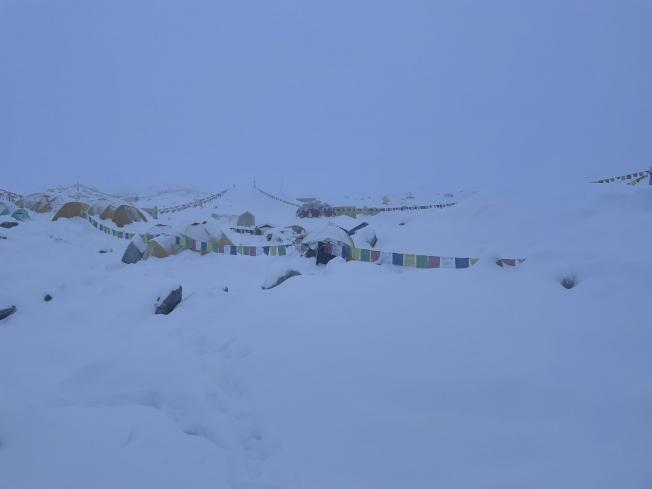 Uno de los campamentos / @kilianjornet