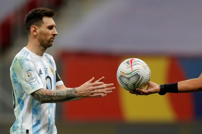 Messi rep la pilota