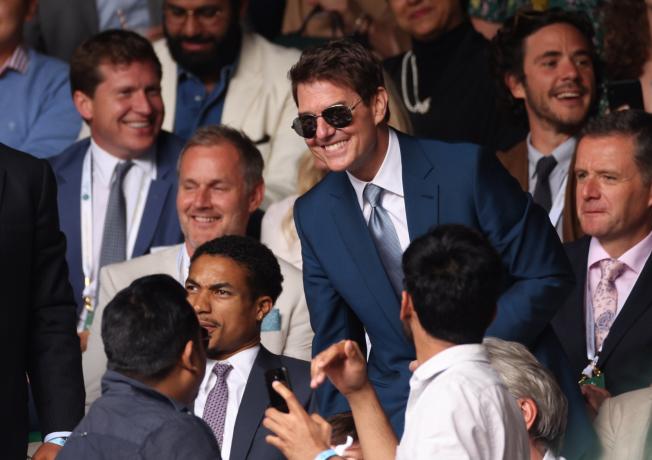 Un dels convidats a luxe, Tom Cruise