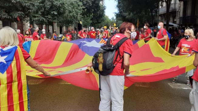 Des del carrer Pau Claris amb València, la Teresa Pahissa ens envia aquesta fotografia