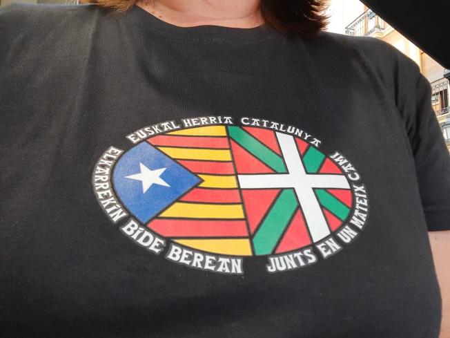 La Michaela ens envia aquesta foto de la seva samarreta nova!