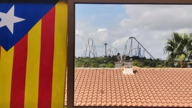 Des de Salou la Montserrat Beneito també celebra la Diada