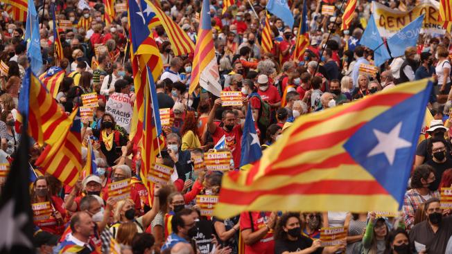 'Lluitem i guanyem la independència' 'Lluitem i guanyem la independència'