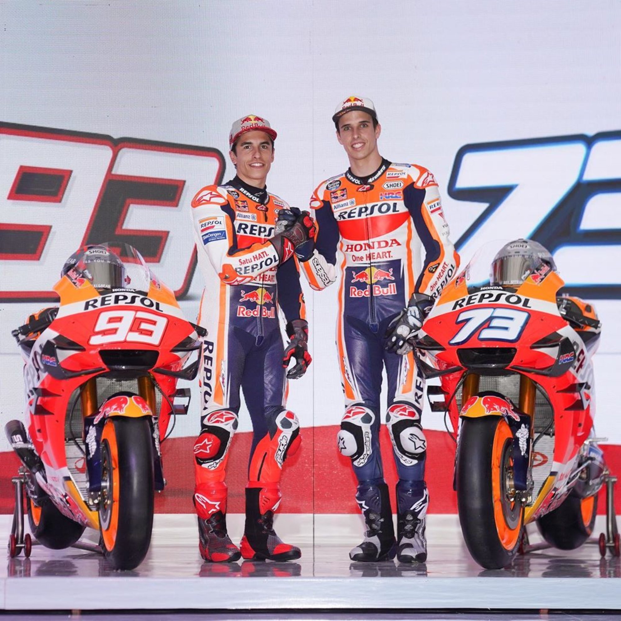 Honda presenta la parella Márquez a MotoGP